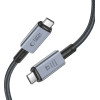 Tech-Protect UltraBoost Max USB-C 4.0 / USB-C 4.0 PD 240W 8K 40Gbps 2m cable - gray - (25310-0)