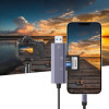 Tech-Protect UltraBoost SD/micro SD Card Reader with Lightning /USB-A Connector - Gray - (25096-0)