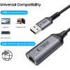 Tech-Protect UltraBoost USB-A 3.0 / Ethernet RJ45 1000Mbps Adapter - Black - (27256-0)