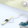 Tech-Protect UltraBoost USB-A Inductive Charger for Apple Watch 1m - White - (27252-0)