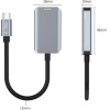 Tech-Protect UltraBoost USB-C (Male) / HDMI (Female) 4K 60Hz Adapter - Black - (23296-0)