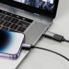 Tech-Protect UltraBoost USB-C (Male) / USB-A (Female) OTG Adapter - Black - (23094-0)