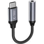 Tech-Protect UltraBoost USB-C / 3.5mm mini jack adapter - black - (22918-0)