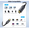 Tech-Protect UltraBoost USB-C / HDMI cable 60Hz 180cm - black - (27254-0)