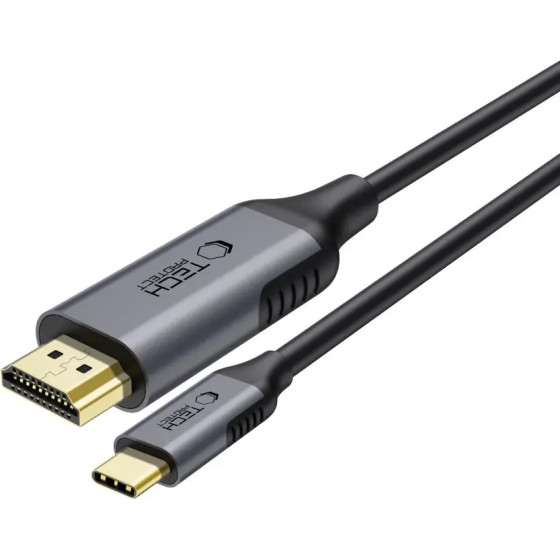 Tech-Protect UltraBoost USB-C / HDMI cable 60Hz 180cm - black - (27254-0)