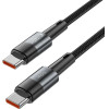 Tech-Protect UltraBoost USB-C / USB-C PD Cable 100W 5A 0.25m - Gray - (24354-0)