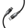 Tech-Protect UltraBoost USB-C / USB-C PD Cable 60W 3A 0.25m - Gray - (23288-0)