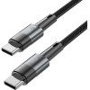 Tech-Protect UltraBoost USB-C / USB-C PD Cable 60W 3A 1m - Gray - (23289-0)