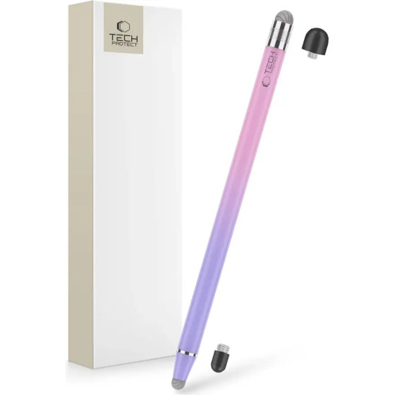 Tech-Protect USP100 4-TIP Touch Stylus Passive Pen - Purple - (26404-0)