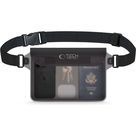 Tech-Protect UWP10 Waterproof Bag - Black - (26215-0)