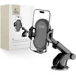 Tech-Protect V1 Car Phone Holder for Windshield/Cockpit - Black - (15106-0)