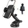 Tech-Protect V3 Car Holder for Dashboard, Windshield or Air Vent Mount - Black - (27321-0)