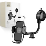 Tech-Protect V3 Long Arm Car Phone Holder for Windshield/Cockpit - Black - (22236-0)