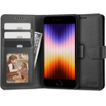 Tech-Protect Wallet Case for iPhone 7 / 8 / SE 2020 / 2022 - Black - (17179-0)