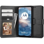 Tech-Protect Wallet Case for Motorola Moto G24 / G24 Power / G04 - Black - (25031-0)