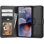 Tech-Protect Wallet Case for Motorola MOTO G55 5G - Black - (26374-0)