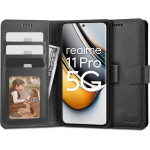 Tech-Protect Wallet Case for Realme 11 Pro 5G / 11 Pro+ 5G - Black - (23565-0)