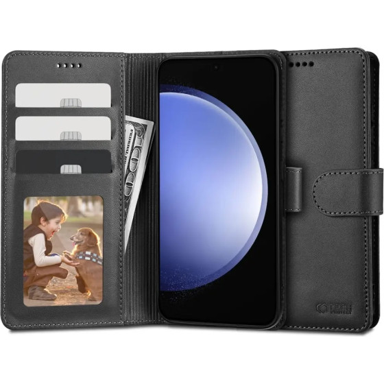Tech-Protect Wallet Case for Samsung Galaxy S23 FE - Black - (24392-0)