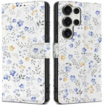 Tech-Protect Wallet Case for Samsung Galaxy S25 Ultra - Daisies with Leaves - (27005-0)