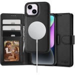 Tech-Protect Wallet MagSafe case for iPhone 15 - black - (23629-0)
