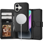Tech-Protect Wallet MagSafe case with wallet for iPhone 16 - black - (25498-0)