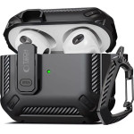 Tech-Protect X-Carbo Case for AirPods Pro 1 / 2 - Black - (22008-0)