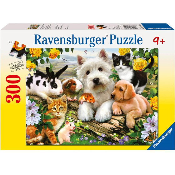 Ravensburger Puzzle: Happy Animal Buddies (300pcs) (13160)