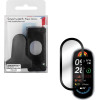 Volte-Tel Tempered Plexi Glass Xiaomi Smart Band 9/9NF 3D Edge 1.62'' 9H 0.30mm Full Cover With Installation Tool BLACK - (5205308374708)