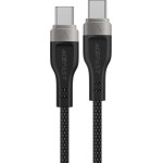 Acefast 3in1 Cable C11-03 USB-C - USB-C 480Mb/s 100W 1.2m - Black - (C11-03_AC)