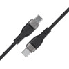 Acefast 3in1 Cable C11-03 USB-C - USB-C 480Mb/s 100W 1.2m - Black - (C11-03_AC)