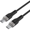 Acefast 3in1 Cable C11-03 USB-C - USB-C 480Mb/s 100W 1.2m - Black - (C11-03_AC)