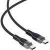 Acefast 3in1 Cable C11-03 USB-C - USB-C 480Mb/s 100W 1.2m - Black - (C11-03_AC)