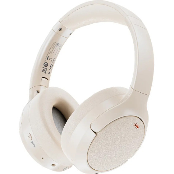 Acefast H6 Anc Wireless Bluetooth 5.3 IPX4 Over-Ear Headphones - White - (H6_W)