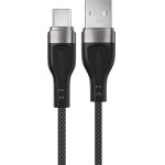 Acefast USB-A - USB-C 3A Cable 1.2m Magnetic Braid - Black - (C11-04)
