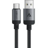 Acefast USB-A - USB-C Cable 480Mb/s 3A 1.2m - Black - (C20-04)