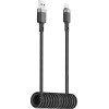 Acefast USB-A - USB-C Cable Spring 480Mb/s 3A 1.2m - Black - (C14-04)