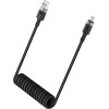 Acefast USB-A - USB-C Cable Spring 480Mb/s 3A 1.2m - Black - (C14-04)