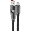 Acefast USB-C - USB-A / USB-C Cable 480Mb/s 3A 0.2m - Black - (C13-05)