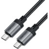 Acefast USB-C Cable - USB-C 480Mb/s 3A 1.2m - Black - (C20-03)