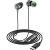 Acefast Wired In-Ear Headphones USB-C 1.2m - Black - (L5)