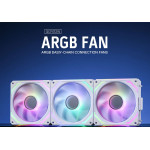 Redragon Gaming Cooling Fan - GC-F012W (3 pack)