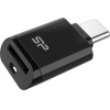 Silicon Power Card Reader C200 ��� Micro SD, USB-C, Usb 3.2, 180/165MBps, ����� - (SPU3CTMREDC2000K)