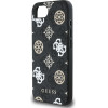 Guess Pu 4G Peony Case With Magsafe For Iphone 16e - Black - (GUHMPSE4P4PWPK)