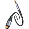 Joyroom Audio Transfer Series SY-A07 Mini Jack 3.5mm/USB-C Cable 1.2m - Black - (Joyroom Sy A07 Audio Transfer Series Aux Audio Cable (Type C To 3.5mm) 1.2m Black)