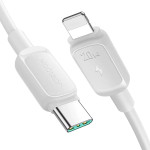 Joyroom Multi-Color Series A14 USB-C / Lightning 20W Cable 1.2 m - White - (S-CL020A111W)