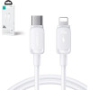 Joyroom Multi-Color Series A14 USB-C / Lightning 20W Cable 1.2 m - White - (S-CL020A111W)