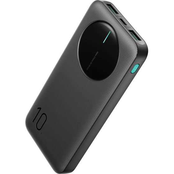 Joyroom Powerbank JR-PBF12 10000mAh 2.4A 2x USB-A 1x USB-C - Black - (JR-PBF12_B)