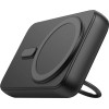 Joyroom Wireless Powerbank 10000mAh JR-W050 20W Magsafe With Ring And Stand - Black - (JR-W050BK)