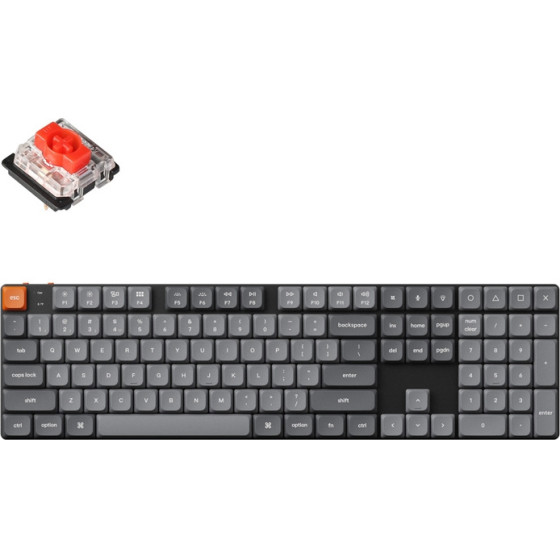 Keychron K5 Max Rgb Red Switch �������� ������������ ������� ������ (�����) [K5M-H1]. - (K5M-H1)