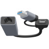 Cablexpert USB3.1+Typec 2.5G Gigabit Network Adapter Space Grey - (A-USB3AC-LAN2G-01)
